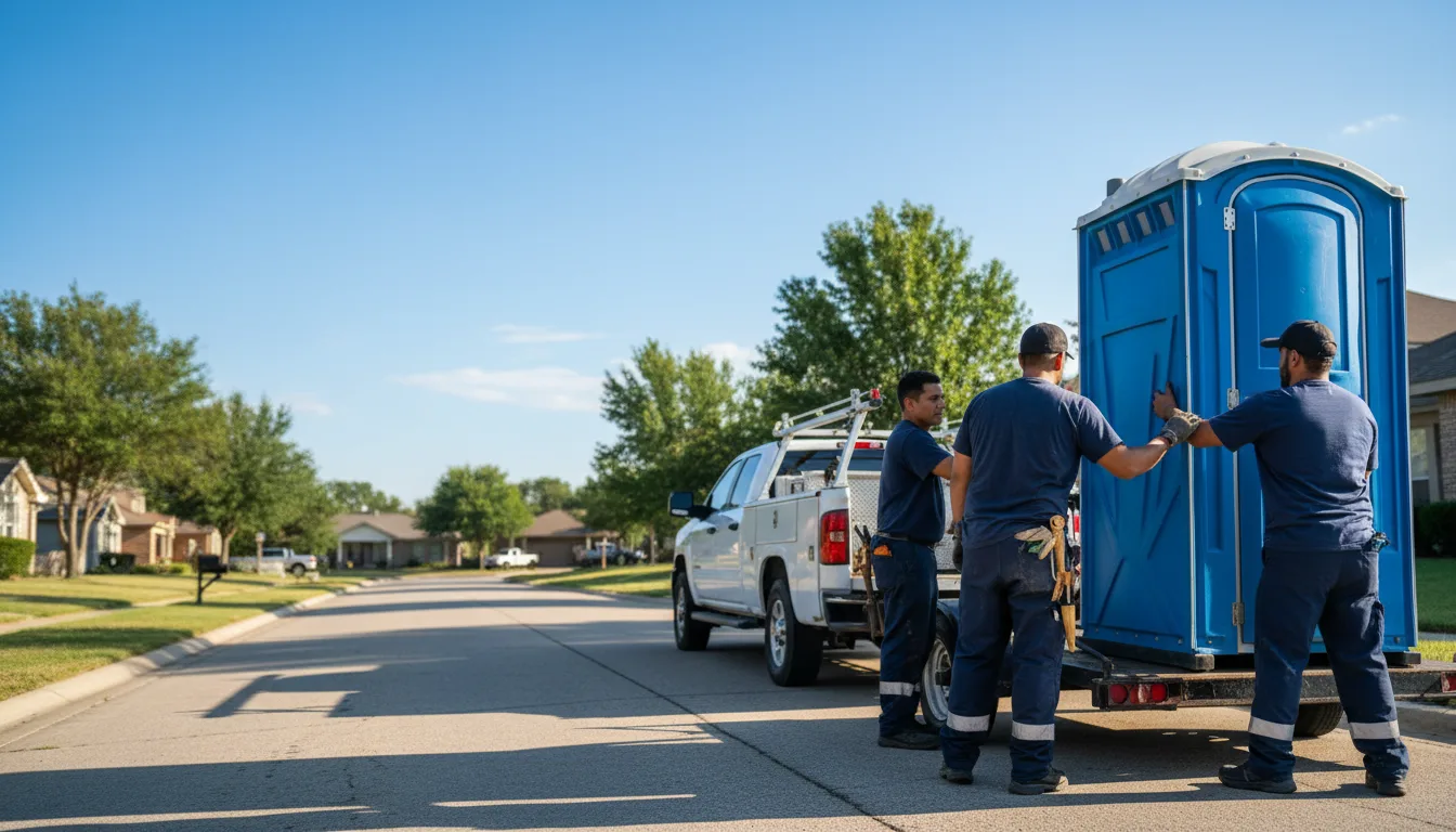 Portable Toilet Rental in Palmdale, FL near me